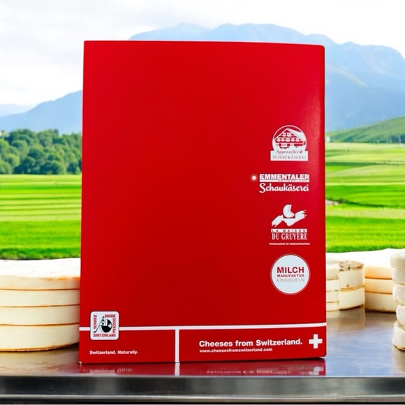 Cheeses From Switzerland Guide Book Leaflet Collectible Souvenir Gruyère Red New - Picture 13 of 13